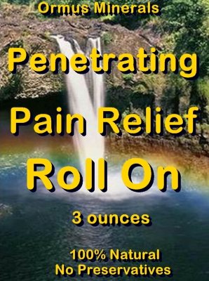 Ormus Minerals -Penetrating Pain Relief Roll On